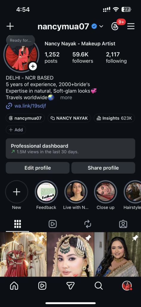 INTAGRAM PROFILE